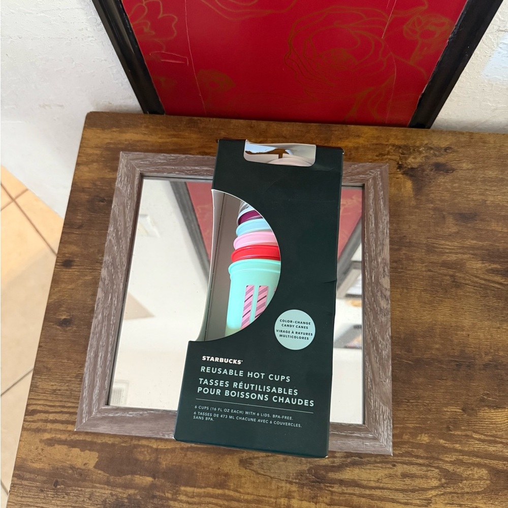 Starbucks Multicolor Reusable Hot Cups set of 5